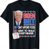 Funny BIDEN DIET President Politics Satire Anti Biden Joke T-Shirt