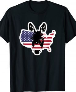 T-Shirt Donkey Pox The Disease Destroying America Funny Anti Biden