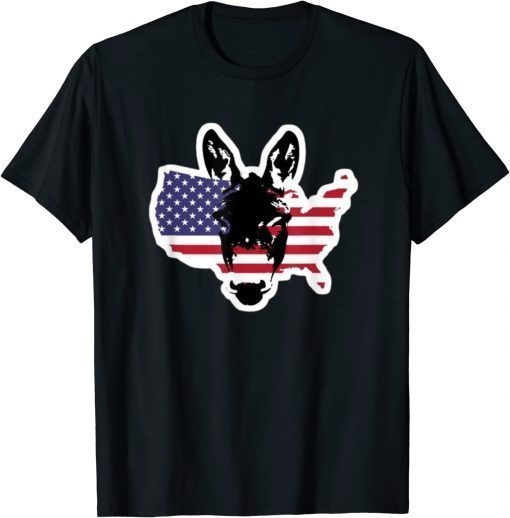 T-Shirt Donkey Pox The Disease Destroying America Funny Anti Biden