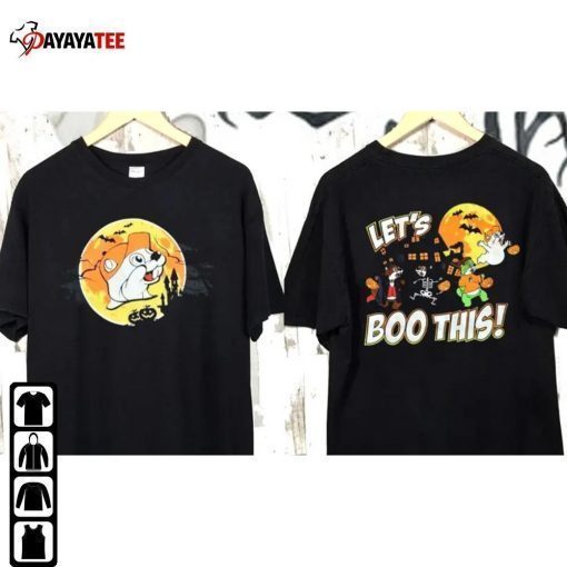 Let’S Boo This , Halloween Crew Glow In Dark Shirts