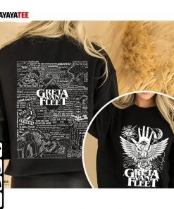 2022 Greta Van Fleet Dreams In Gold Tour Shirt