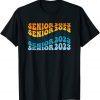 Vintage Senior 2023 Graduation My Last First Day Of Class Of 2023 T-Shirt