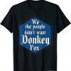Trump 2024 Constitution We The People Didn't Want Donkey Pox Gift Tee Shirts