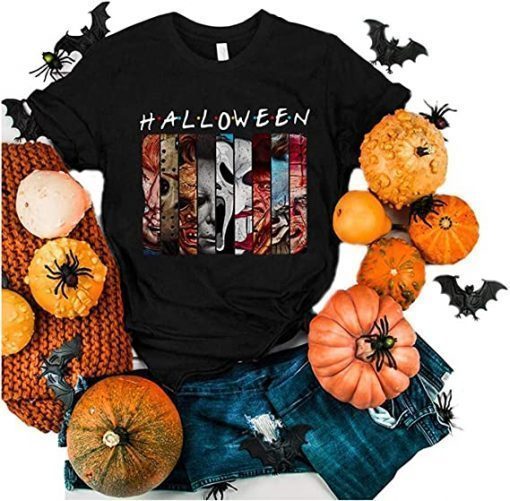 Friends Halloween Horror Tee Shirt