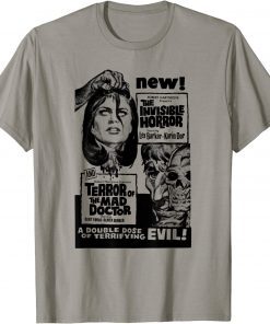 Horror Terror Halloween Monster Poster Horror Movie Shirts
