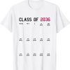 Class of 2036 Graduation First Day of School Grow With Me Shirts