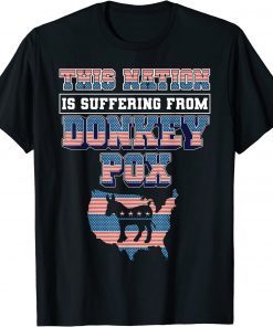 This Nation is Suffering From Donkey Pox Trump 2024 Classic T-Shirt