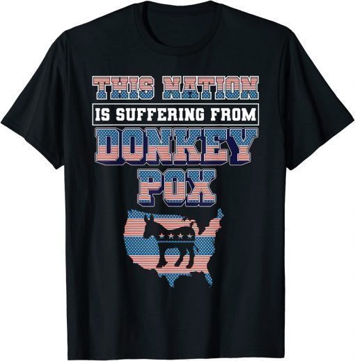 This Nation is Suffering From Donkey Pox Trump 2024 Classic T-Shirt