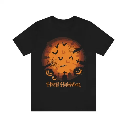 Funny Happy Halloween, Cute Halloween T-Shirt