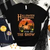 Happy Halloween, Halloween Puppkins Aglow Come She The Show Halloween Classic T-Shirt