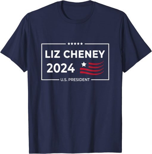 Liz Cheney for President 2024 USA Election Liz 24 Tee Shirt