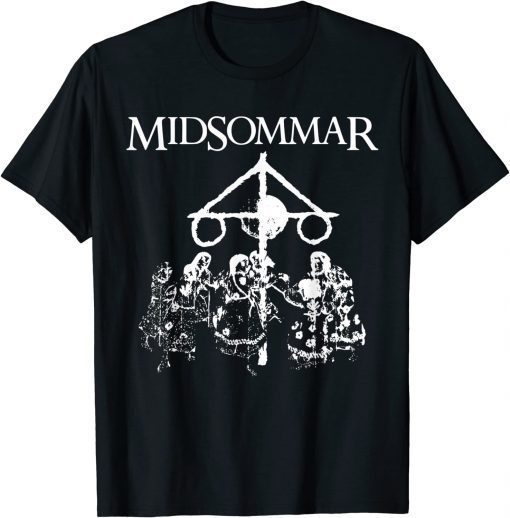 Midsommar Festival, Scary Horror Distressed Gift Shirts