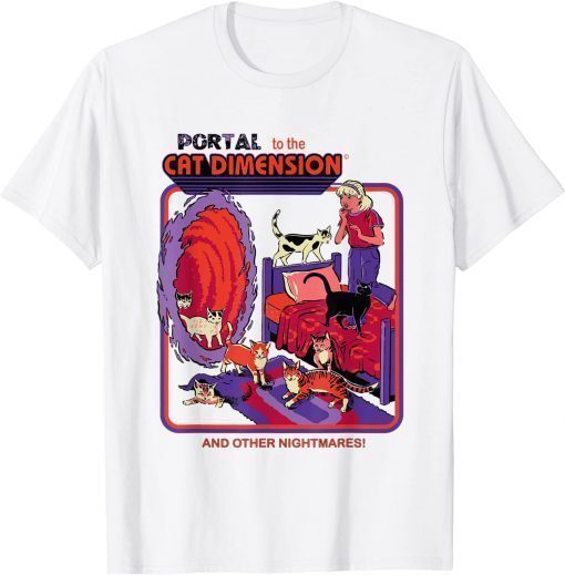 Happy Halloween 2022, Portal To The Cat Dimension T-Shirt