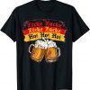 Zicke Zacke Funny Germany Flag Oktoberfest German Beer Lover Shirt