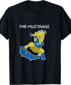 EMK THE MUSTANGS SKATEBOARD Shirt