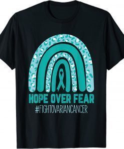2022 Fight Ovarian Cancer Awareness Teal Ribbon Products Shirt