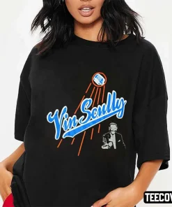 Vin Scully, LA Los Angeles Baseball Shirt