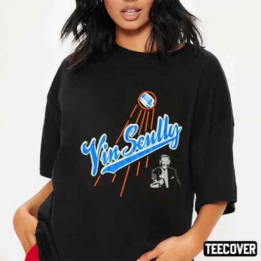 Vin Scully, LA Los Angeles Baseball Shirt
