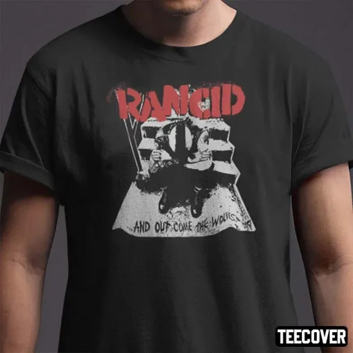 Classic Rancid Wolves ,Punk Rock Band Rancid Shirt