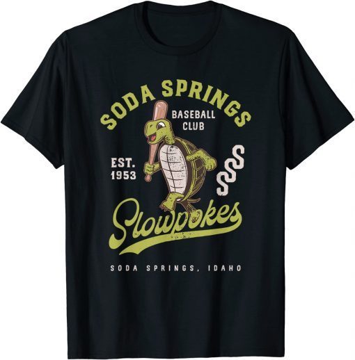 Soda Springs Slowpokes Retro Minor League Baseball Team Funny Shirts