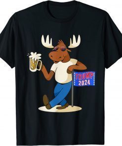 AMERICAN MOOSE TRUMP 2024 CLASSIC T-Shirt