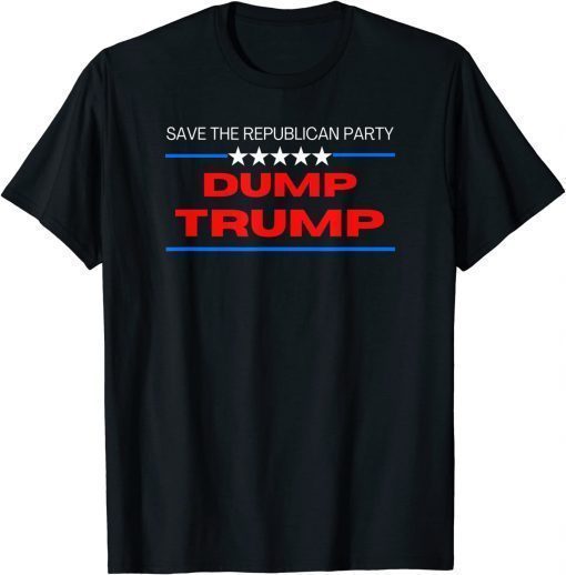 Anti Trump, Save The Republican Party Dump Trump Tee Shirt
