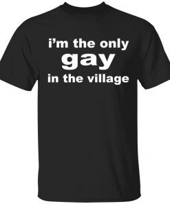 Vintage I’m the only gay in the village t-shirt