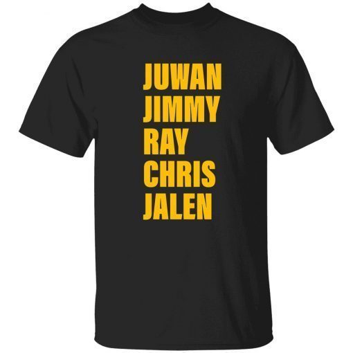 Juwan Jimmy Ray Chris Jalen Unisex T-Shirt