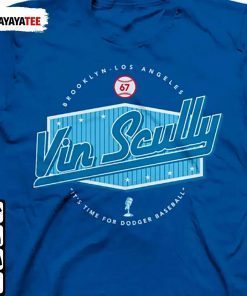 Rip Vin Scully ,It’S Time For Dodgers Baseball La Dodgers Legend Shirt