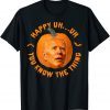 Happy Uh You Know The Thing Confused Biden Pumpkin Halloween 2022 Shirt