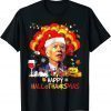 Joe Biden Happy Hallothanksmas Merry Halloween Gift T-Shirt