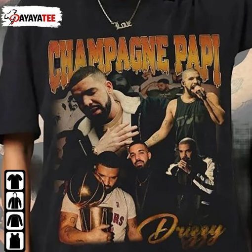 Drake Rapper Champagne Papi Tee Shirt