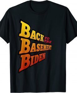 Back to the Basement Biden Trump Bicycle Patriot Republican 2022 Shirt