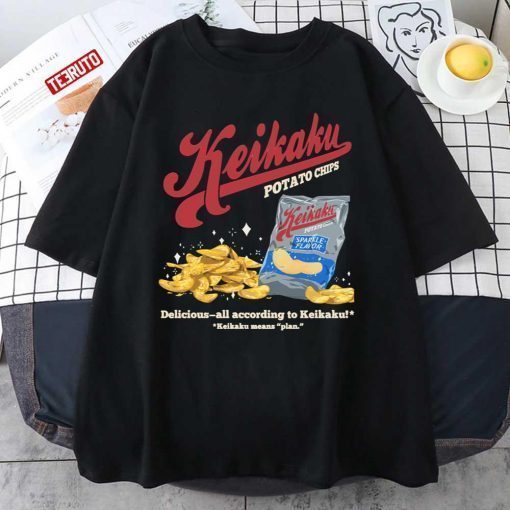 2022 Keikaku Potato Chips Sparkle Flavor Death Note T-Shirt