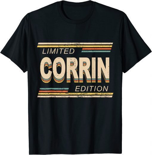 2022 CORRIN Gift Name Funny Retro Vintage Birthday & Christmas T-Shirt