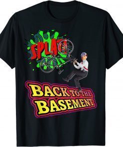 Back to the Basement Biden Trump Bicycle Patriot Republican Tee Shirts