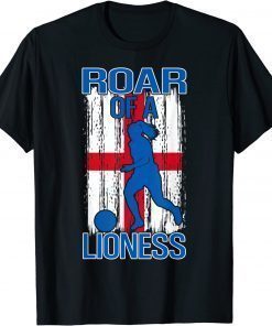 Support Women Football Soccer Lioness 2022 Merchandise Shirt