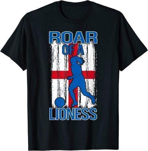 Support Women Football Soccer Lioness 2022 Merchandise Shirt