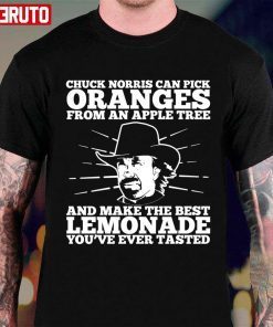 Chuck Norris Can Pick Oranges From An Apple Tree T-Shirt