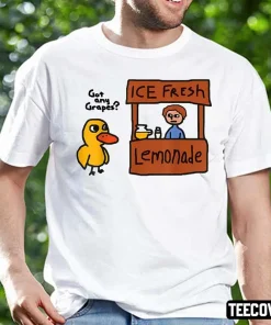 2022 Got Any Grapes Duck Ice Fresh Lemonade Tee Shirt