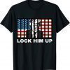 FBI Anti Trump 2022, LOCK HIM UP T-Shirt
