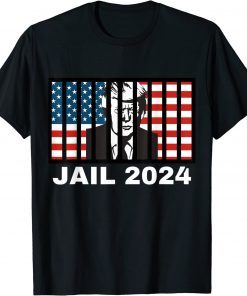 Anti Trump,Trump For Jail 2024 T-Shirt