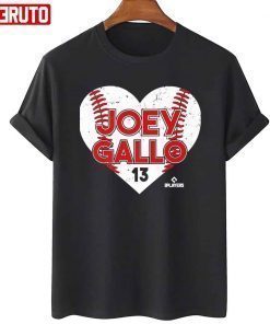 Heart Baseball Joey Gallo Tee Shirt