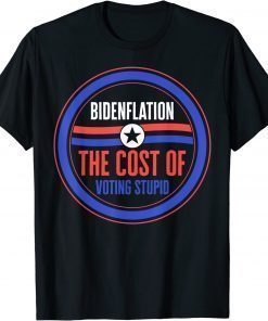 2022 BidenFlation Cost Of Voting Joe Biden President Mushroom Goa Shirt