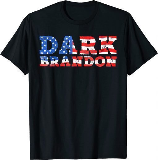 Dark Brandon Biden Usa Flag Tee Shirt