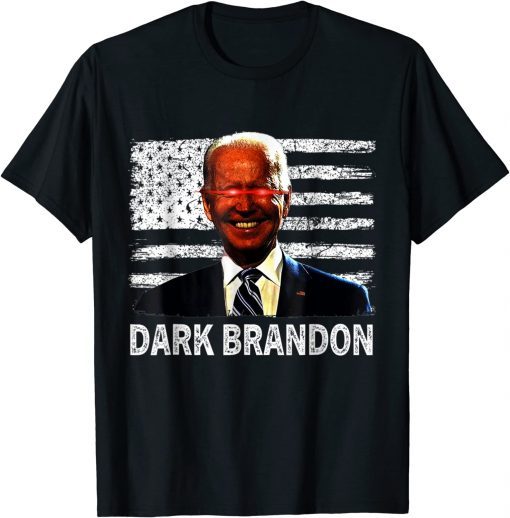 Anti Joe Biden ,Dark Brandon Biden Usa Flag Shirt