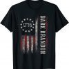 Funny Dark Brandon Pro Joe Biden USA Flag Shirt