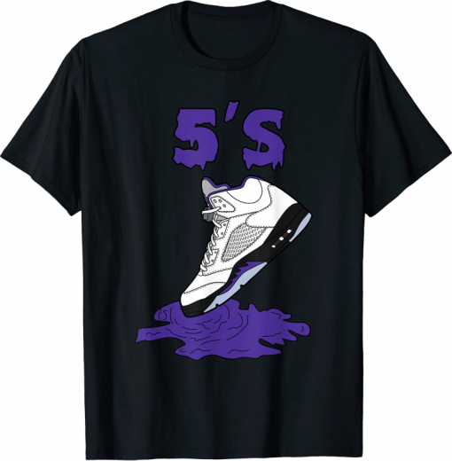 5 Retro Concord Tee Shoes Dripping Loser Lover Concord 5s Tee Shirts