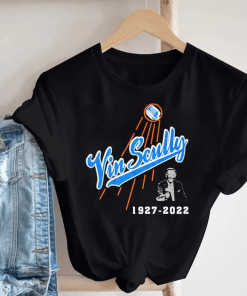 Rip Legend Vin Scully 1927 – 2022 T-Shirt