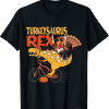 Turkeysaurus Rex Dab Turkey Dino Toddler Boys Thanksgiving Tee Shirt